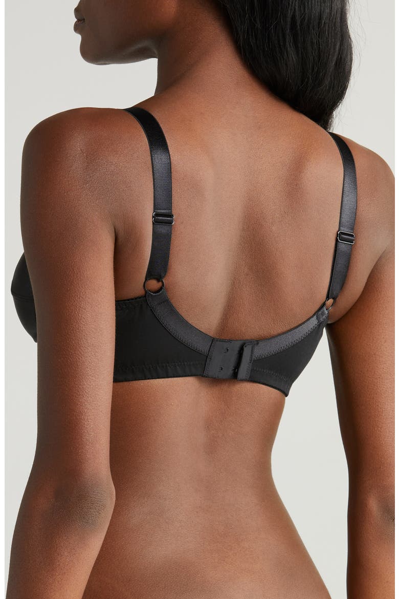 Nancy Wireless Padded Prosthetic Bra, Alternate, color, BLACK