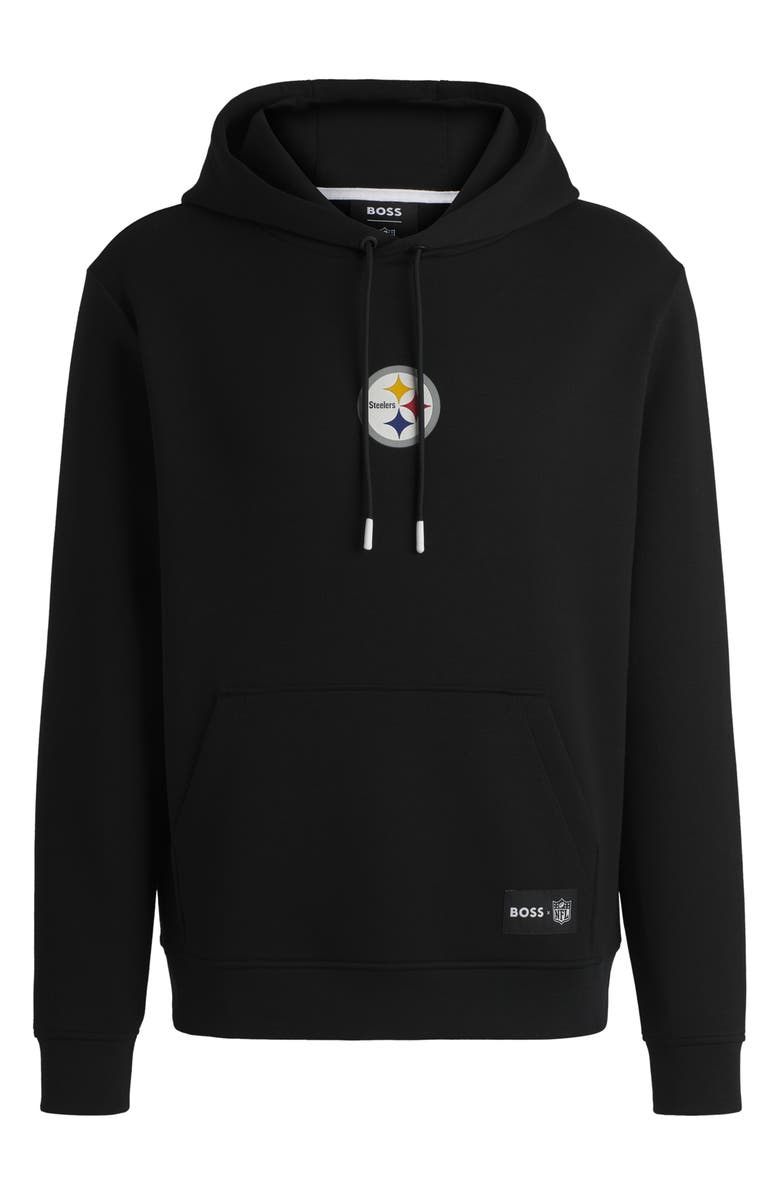 BOSS x NFL Woodson Graphic Hoodie, Alternate, color, Pittsburgh Steelers