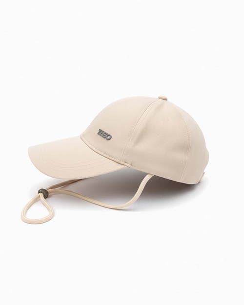 Theo The Label Aphrodite Petasos Messenger Cap In Neutral