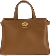 Burberry Mini Cotswolds Leather Tote