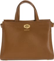 Burberry Mini Cotswolds Leather Tote