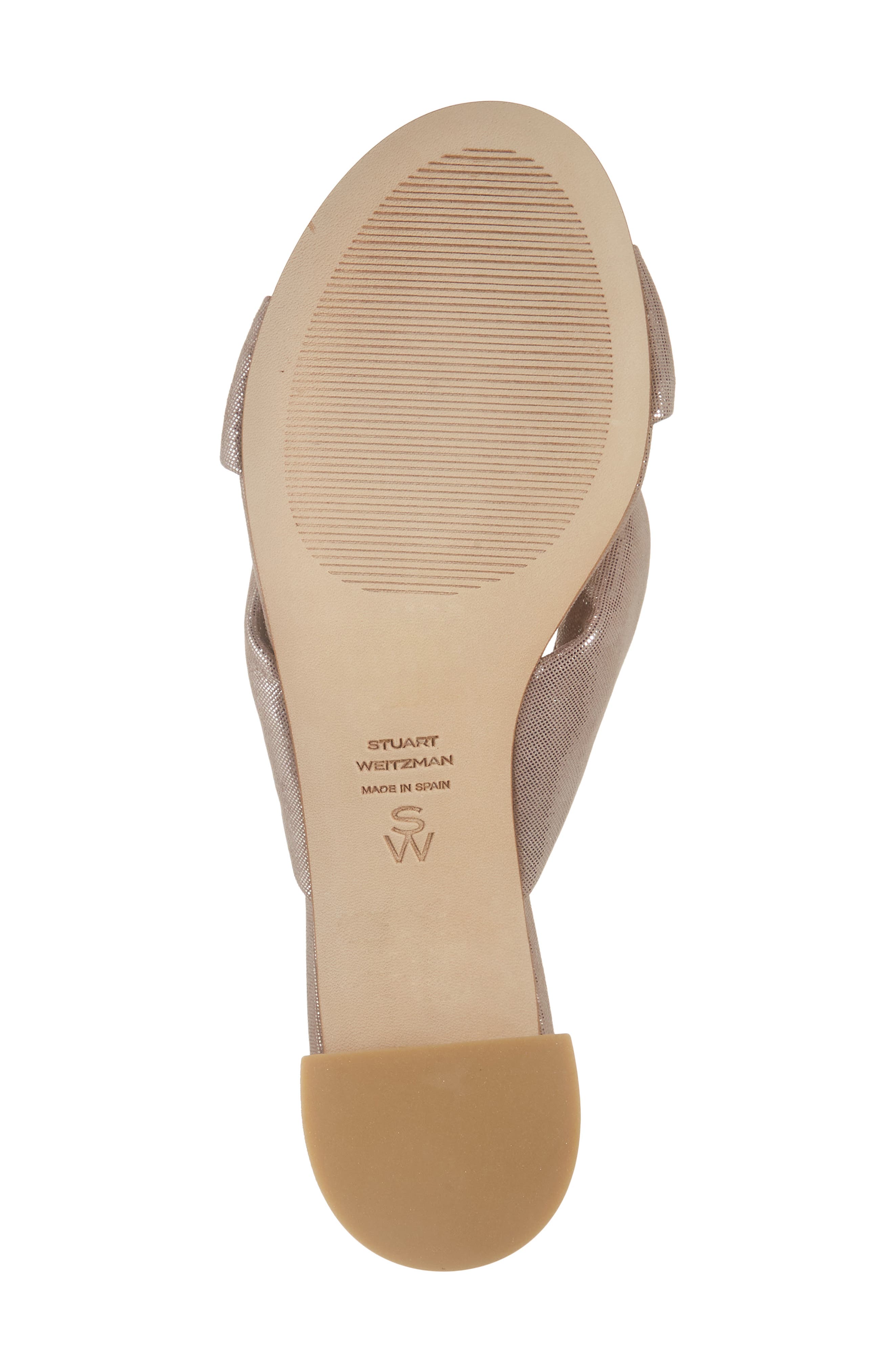 Stuart Weitzman Soplaya Block Slide 50 Sandal, Alternate, color, Blushful Pink