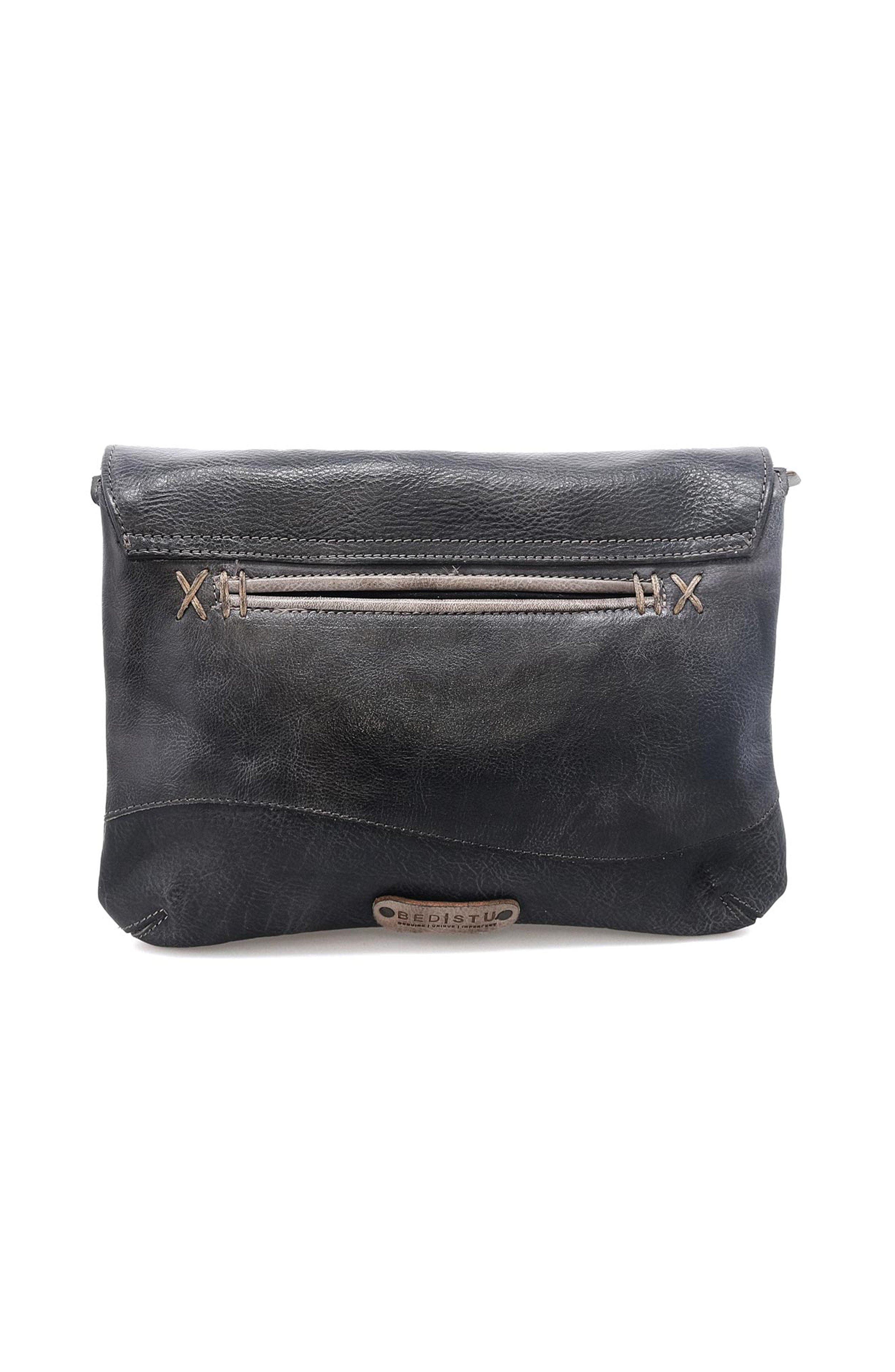 Bed Stu Cleo Handbag, Alternate, color, Black Icicle Rustic