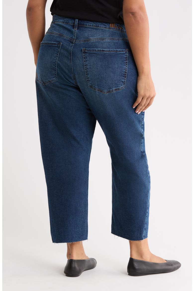 Shay High Waist Crop Straight Leg Jeans, Alternate, color, HOSTA