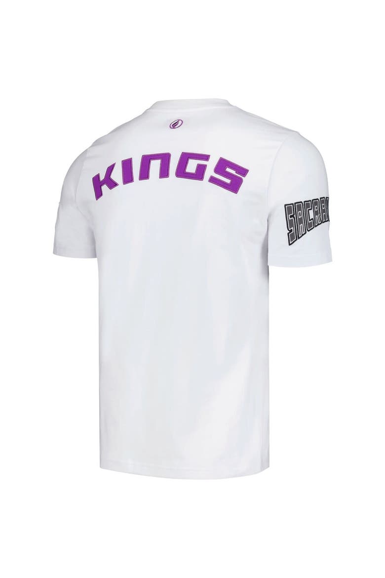 Unisex FISLL White Sacramento Kings Heritage Crest T-Shirt, Alternate, color, White