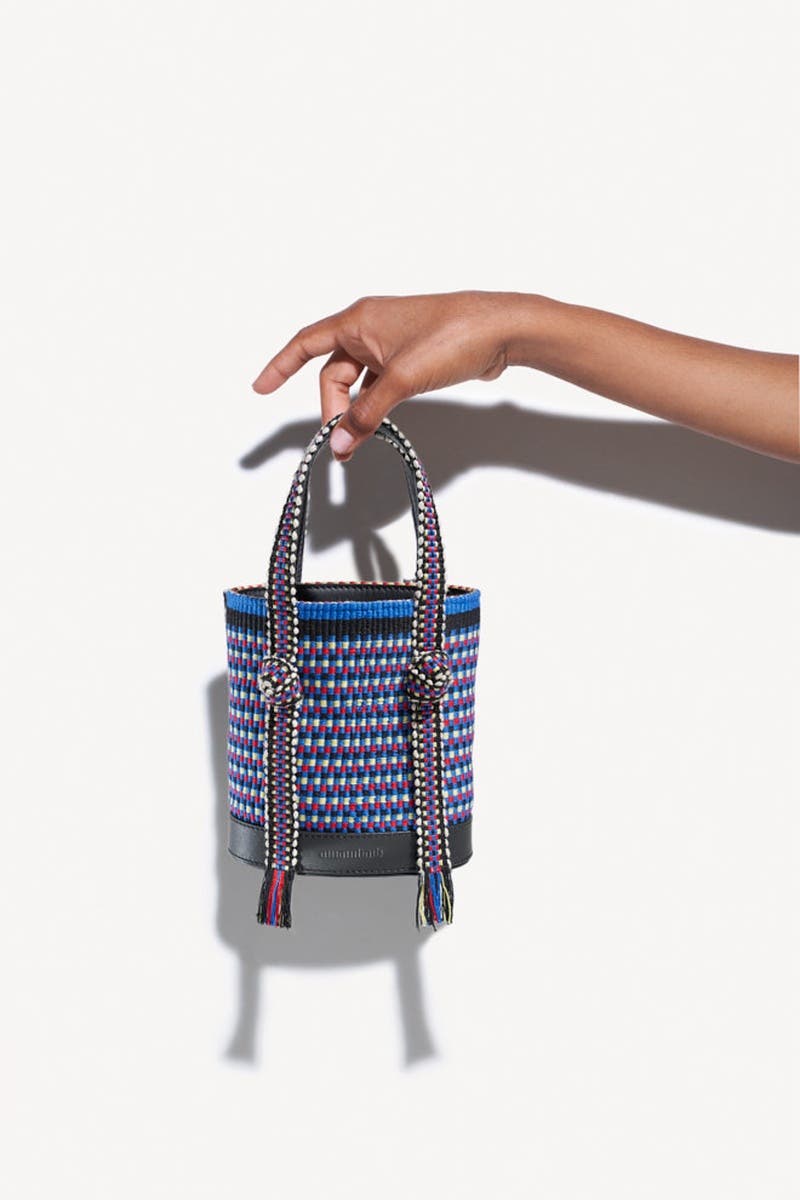 Mimi Mini Sphere Bucket Bag, Alternate, color, Miro