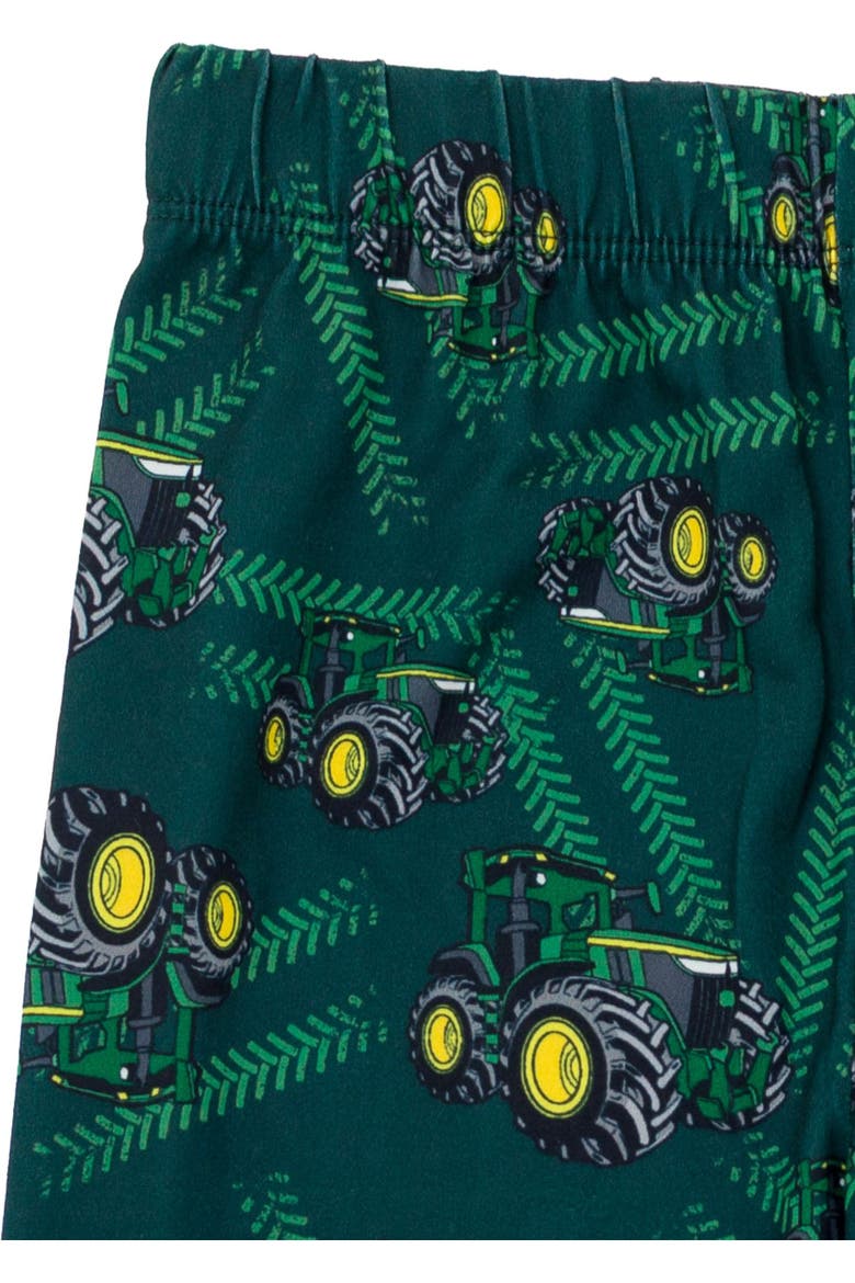 2-Piece Pajama Set, Alternate, color, Green Heather Gray