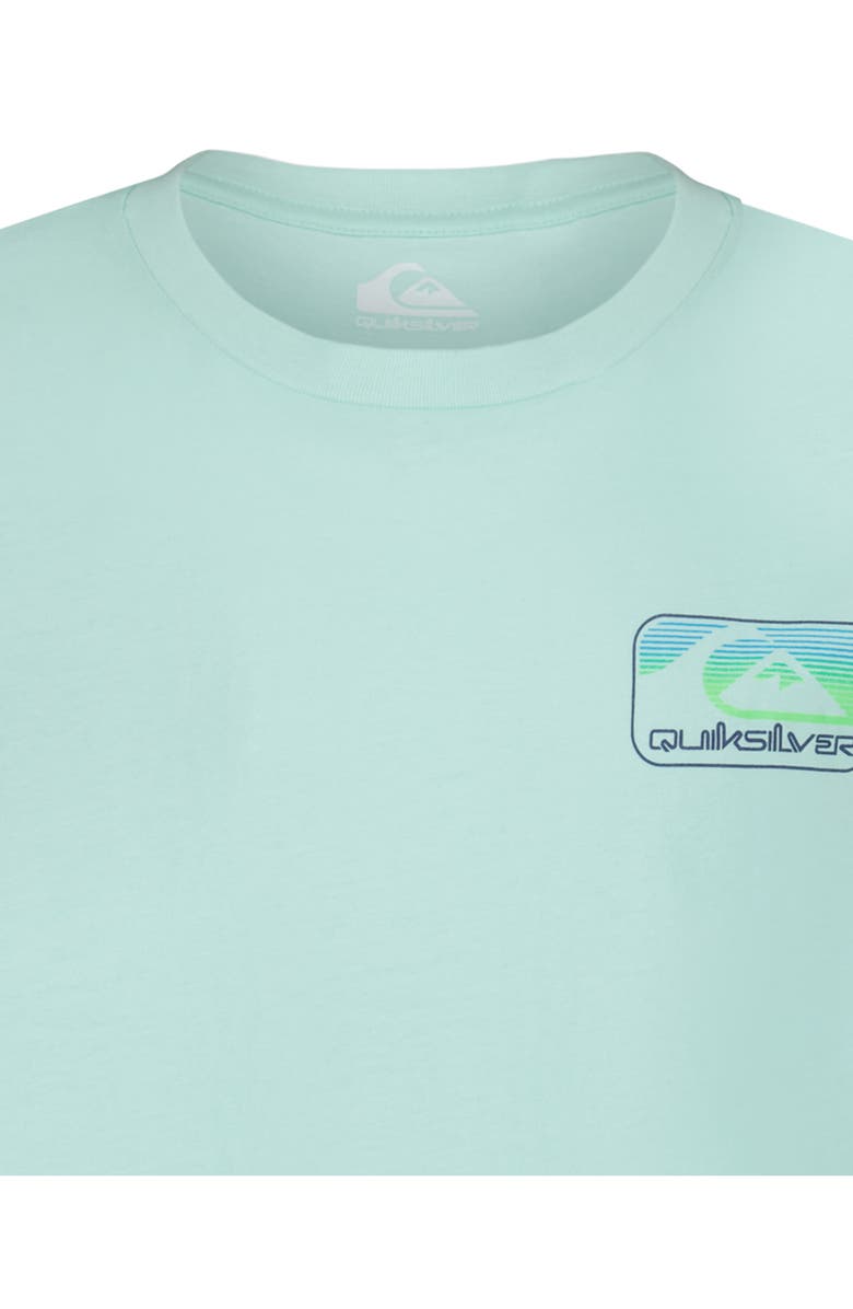 Quiksilver Kids' Core Logo Graphic T-Shirt, Alternate, color, Brook Green