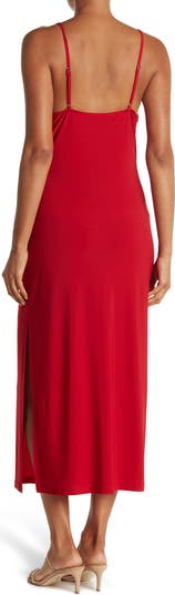 Scoop Neck Midi Dress