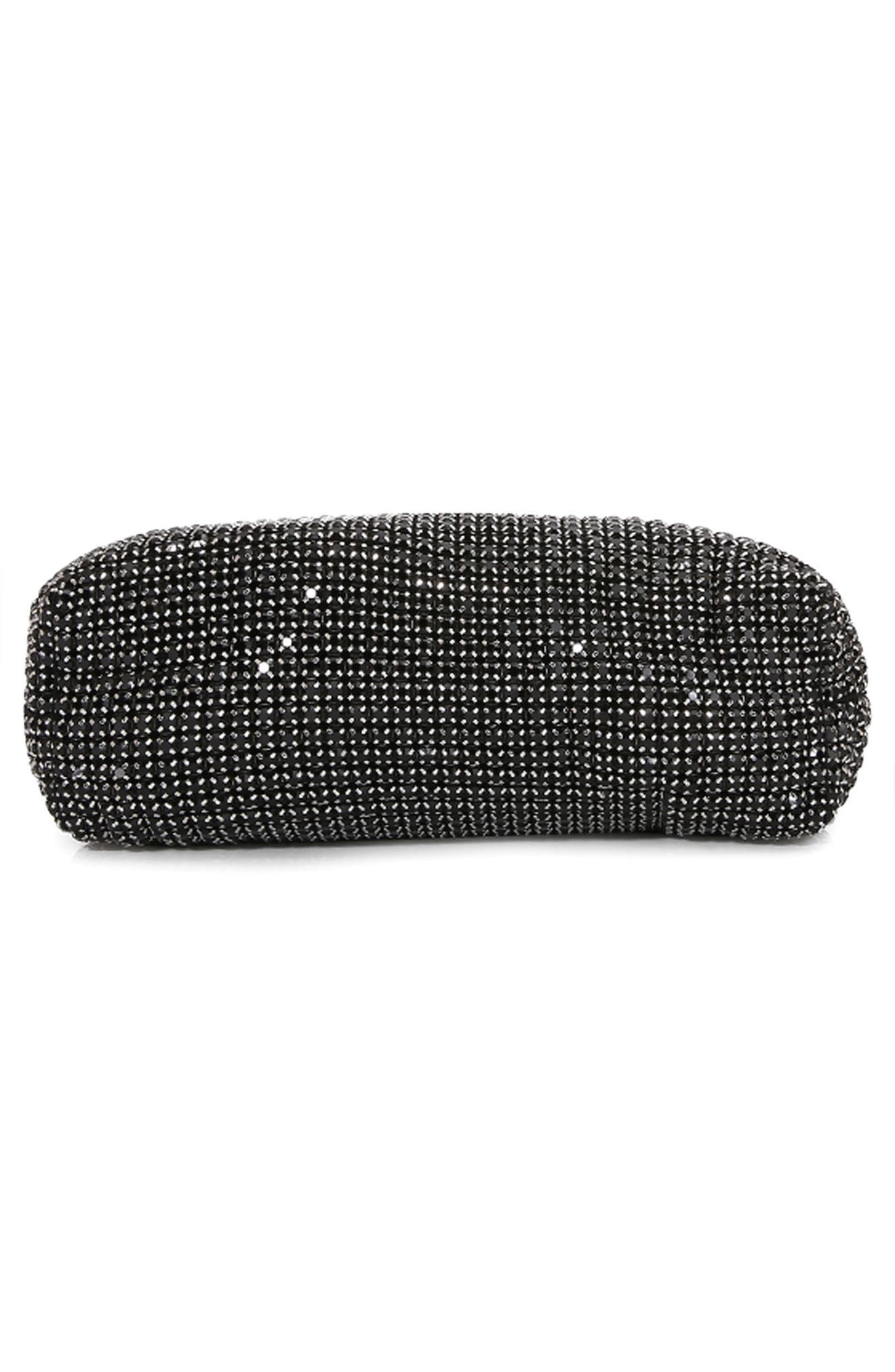 BERNESS Crystal Clutch, Alternate, color, Black