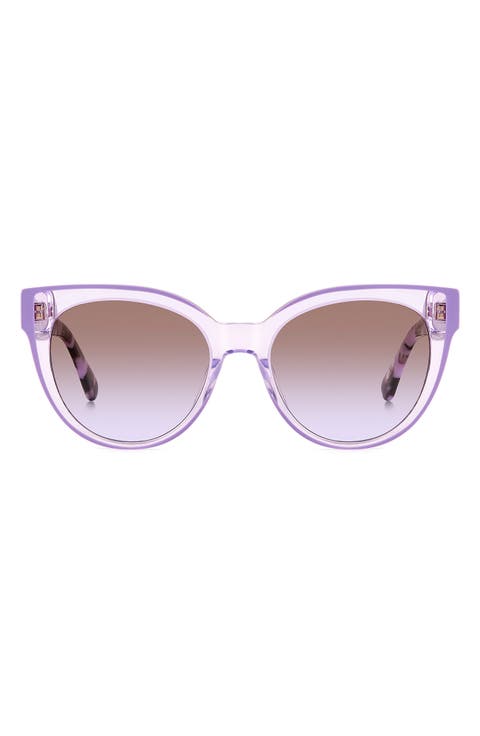 53mm javana cat eye sunglasses