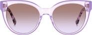 Kate Spade 53mm javana cat eye sunglasses