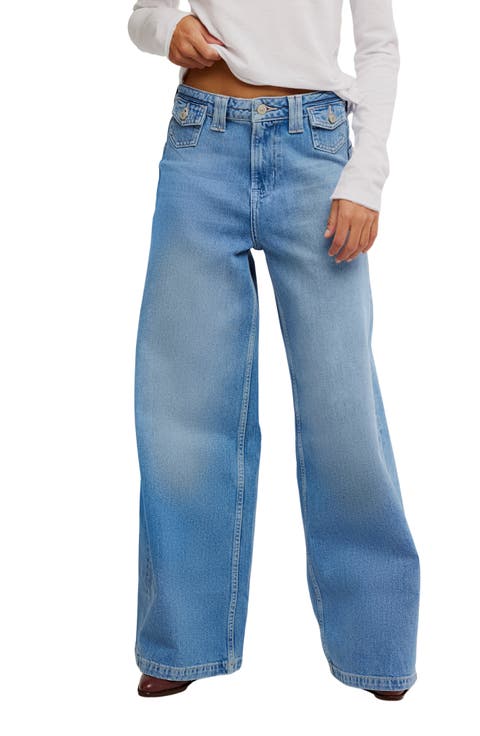 Kellee High Waist Wide Leg Palazzo Jeans