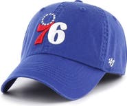'47 Men's '47 Royal Philadelphia 76ers  Classic Franchise Fitted Hat