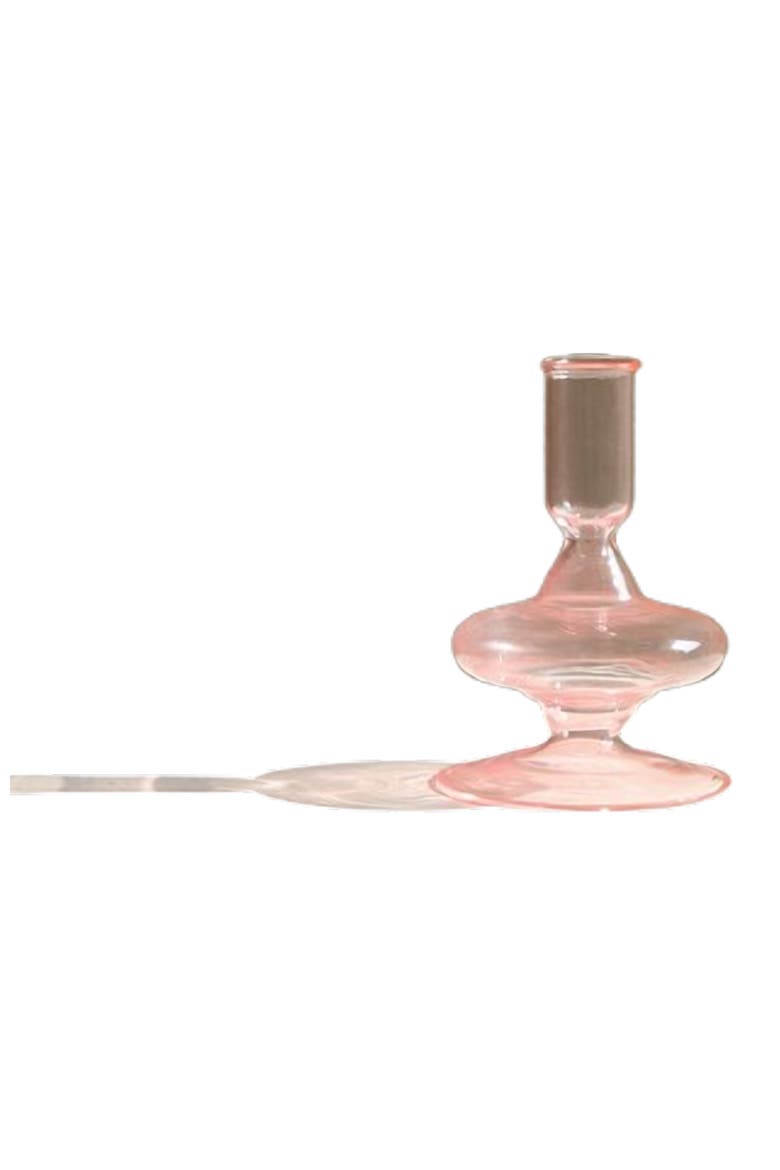 Siri Candle Holder, Alternate, color, Pink