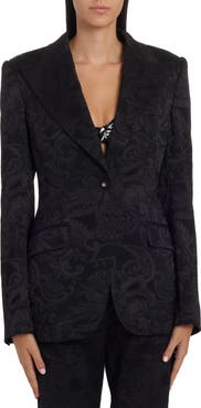Dolce&Gabbana Floral Jacquard Blazer