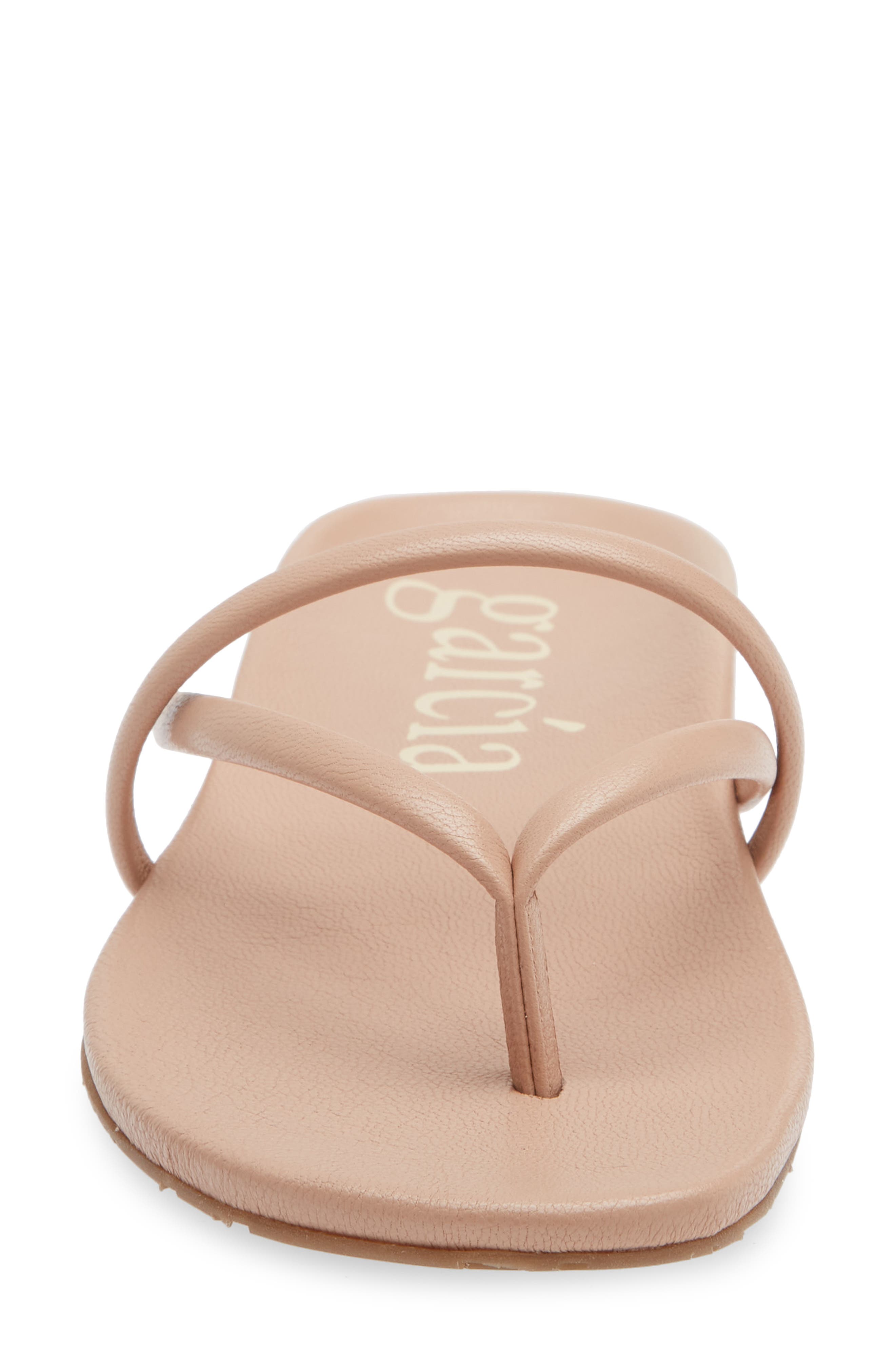 Pedro Garcia Belany Flip Flop, Alternate, color, Buff Caprine