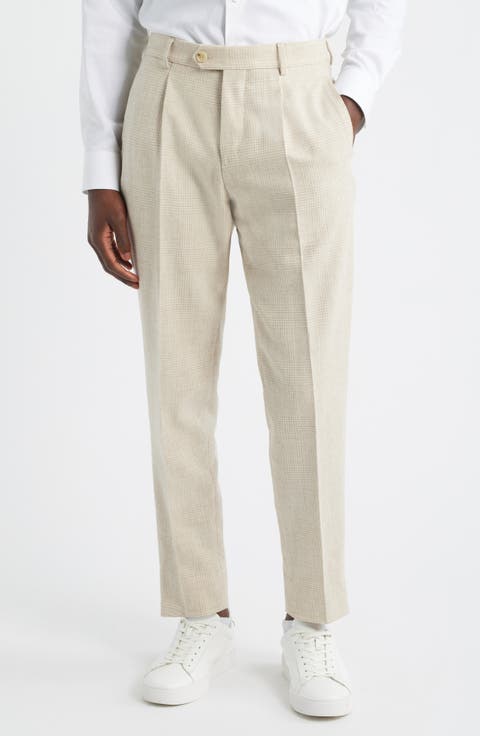 Peet Pleated Alpaca Blend Dress Pants