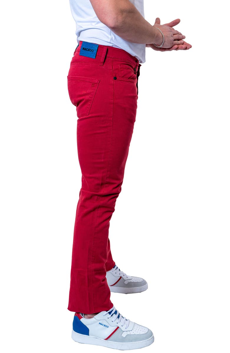 Maceoo Athletic Fit Stretch Jeans, Alternate, color, 