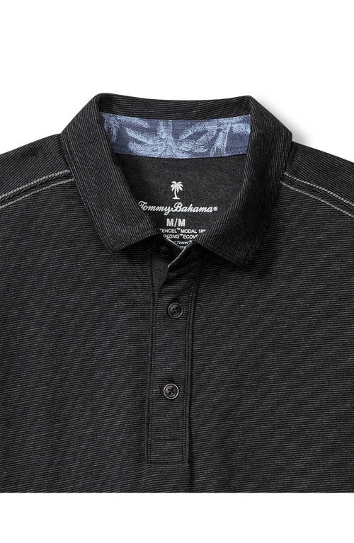 Tommy Bahama Harbor Isles Polo In Black