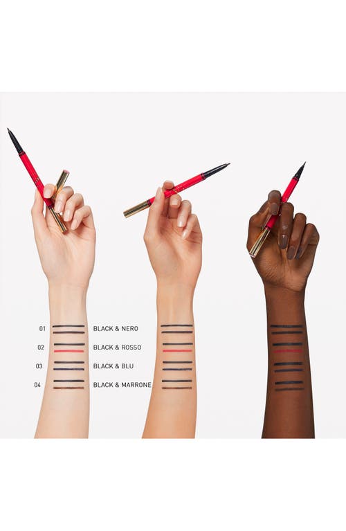 Valentino Twin Liner Gel & Liquid Eyeliner In Multi