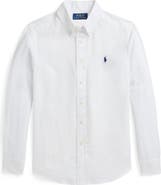Polo Ralph Lauren Kids' Linen Button-Down Shirt