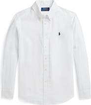 Polo Ralph Lauren Kids' Linen Button-Down Shirt