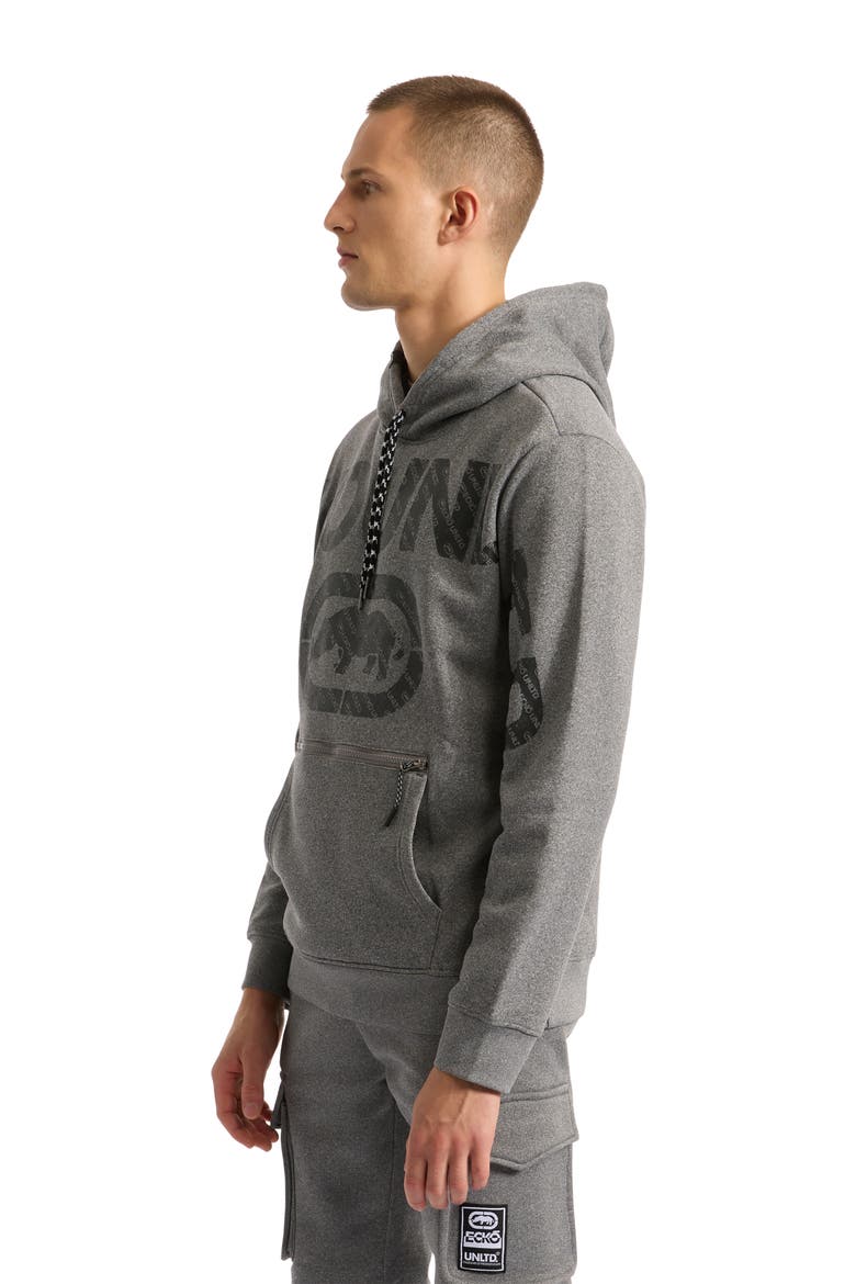 Spreadout Hoodie, Alternate, color, Grey Marled