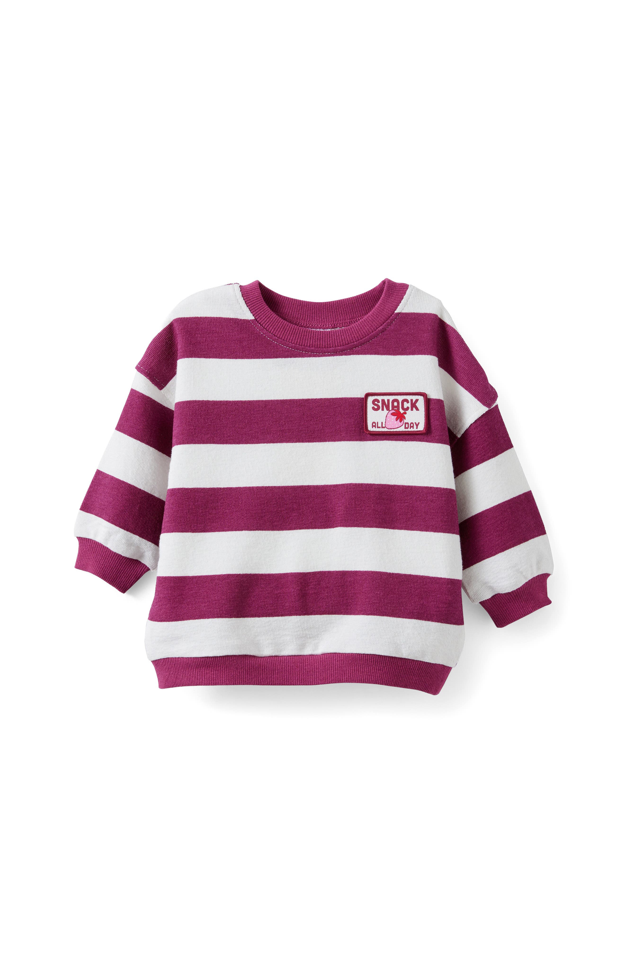 Berry Jam Vanilla Stripe