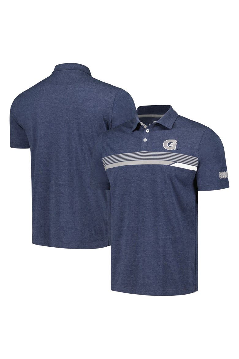 Men's Colosseum  Navy Georgetown Hoyas No Problemo Polo, Main, color, Navy