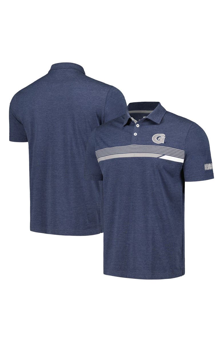 COLOSSEUM Men's Colosseum  Navy Georgetown Hoyas No Problemo Polo, Main, color, Navy