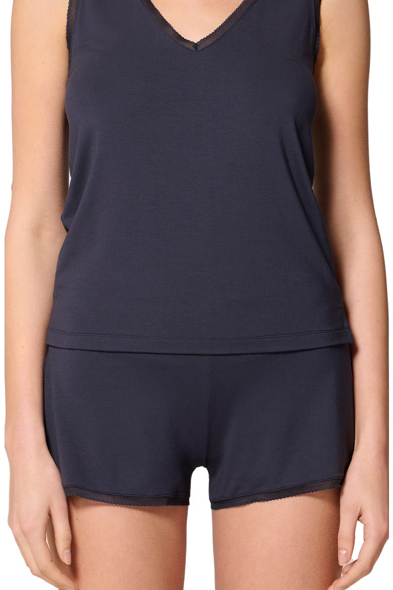 Aurore Pajama Shorts, Main, color, FULL MOON
