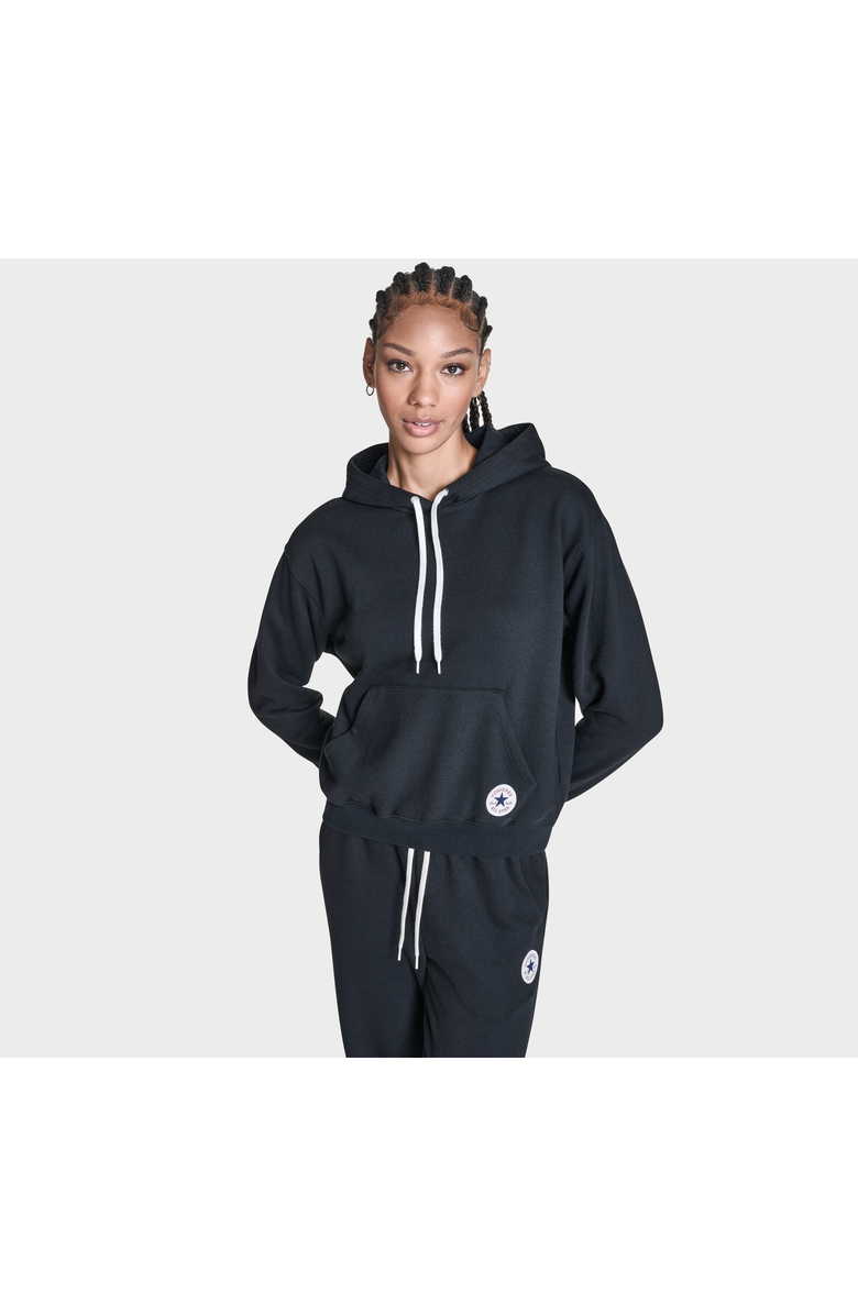 Converse Chuck Taylor Patch Classic Pullover Hoodie, Main, color, Converse Black