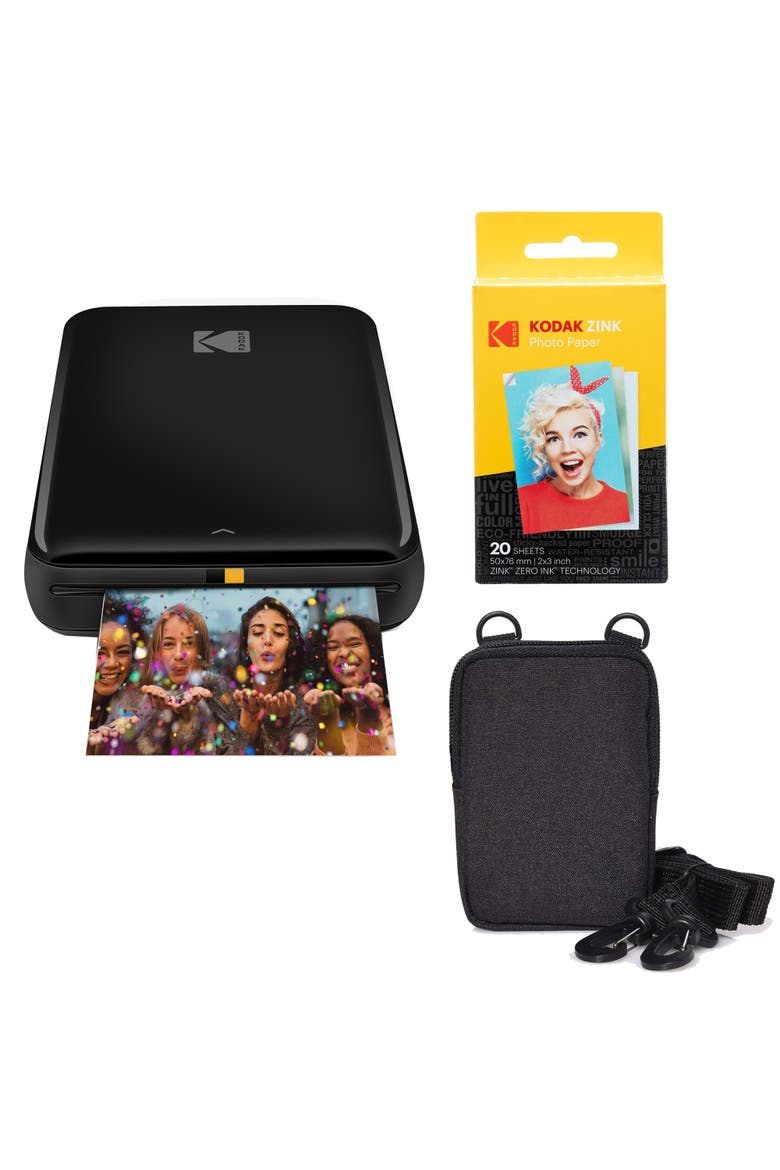 Step 2x3" Printer + Paper Bundle, Main, color, Black