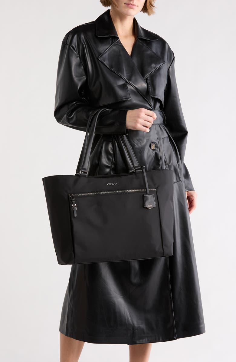 TUMI DFO Vista Catarina Large Tote, Alternate, color, Black/ Gunmetal