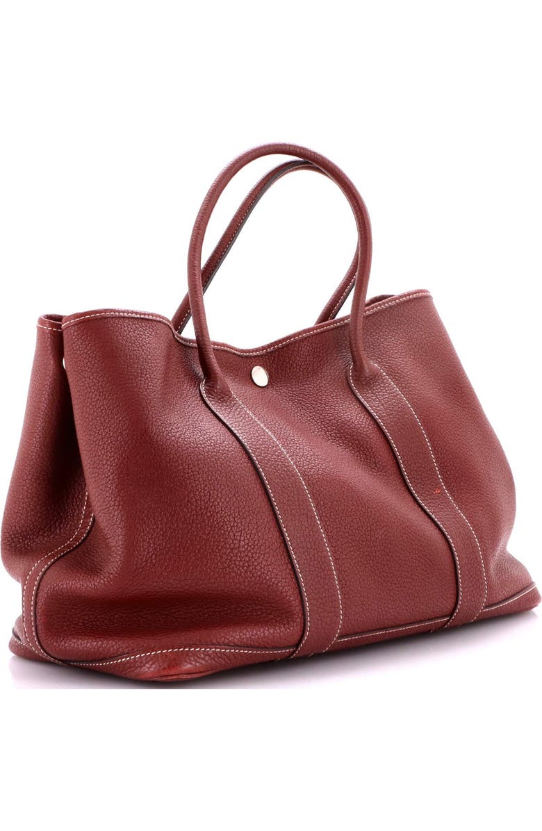 Pre-Owned Hermes Garden Party Tote Leather 36, Alternate, color, Rouge H