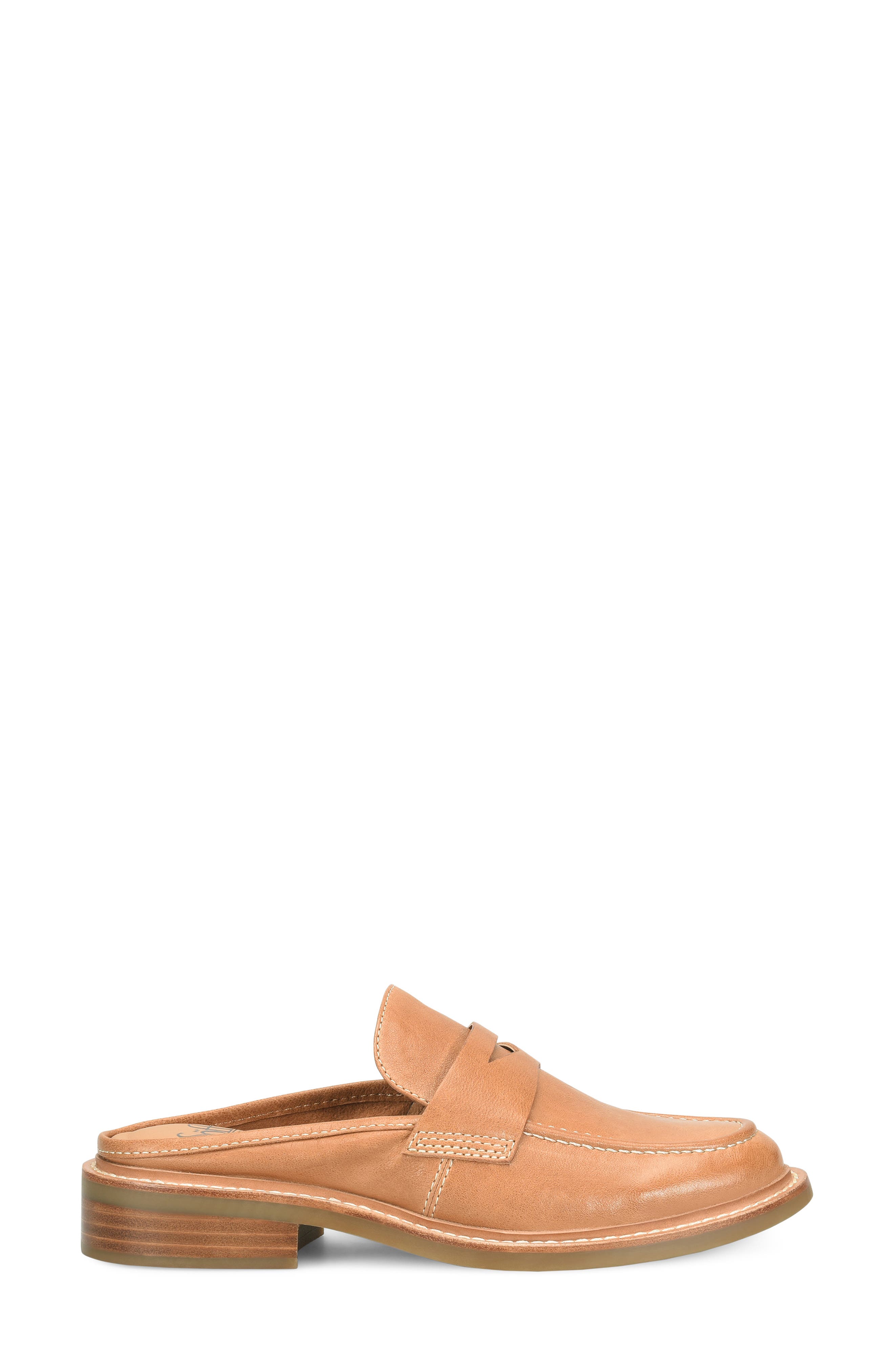 Söfft Monique Penny Loafer Mule, Alternate, color, Honey