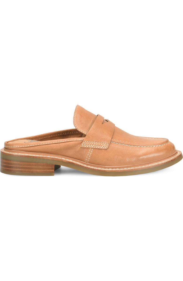 Söfft Monique Penny Loafer Mule, Alternate, color, Honey