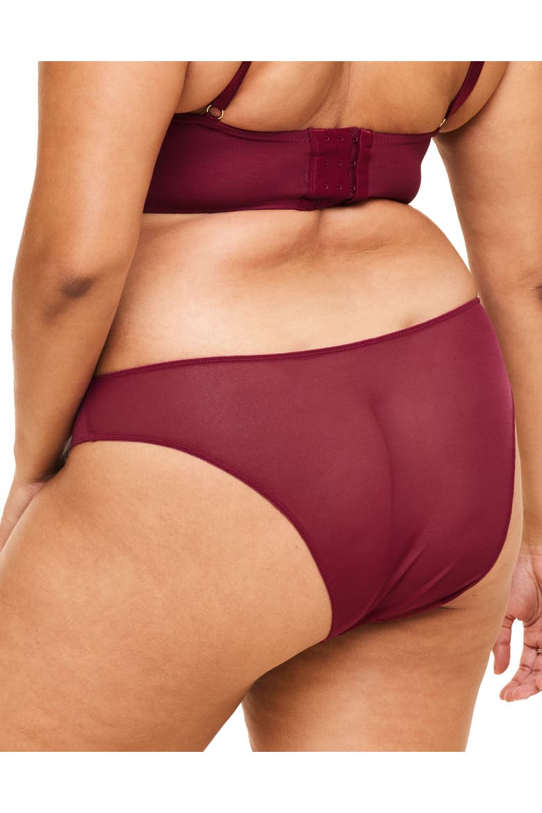 Rosita Brazilian Panties, Alternate, color, Dark purple