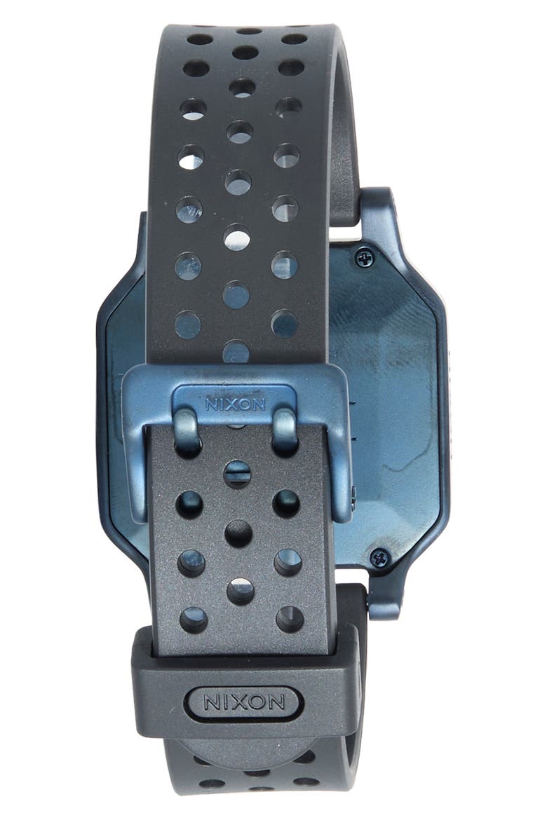 Heat Digital Rubber Strap Watch, Alternate, color, BLUE