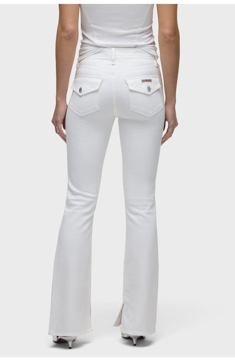 Hudson Jeans Barbara High-Rise Bootcut W/Flap, Alternate, color, White