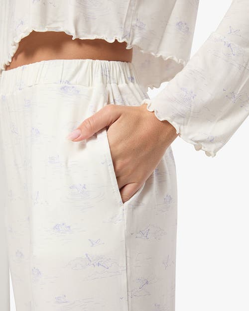 Weworewhat Low Rise Joggers In Ivory