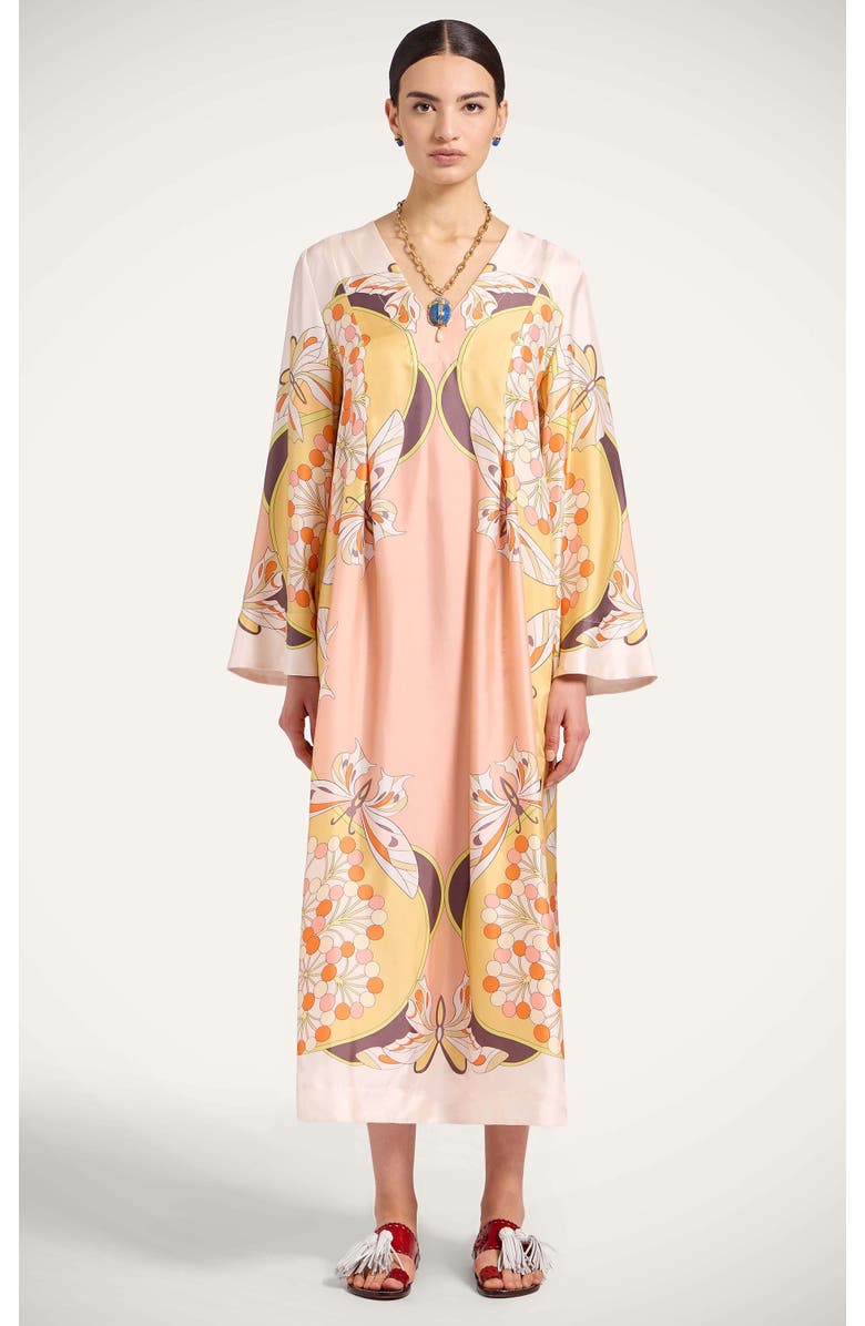 La DoubleJ Twin Flame Dress, Main, color, Florette Placée Pale Pink
