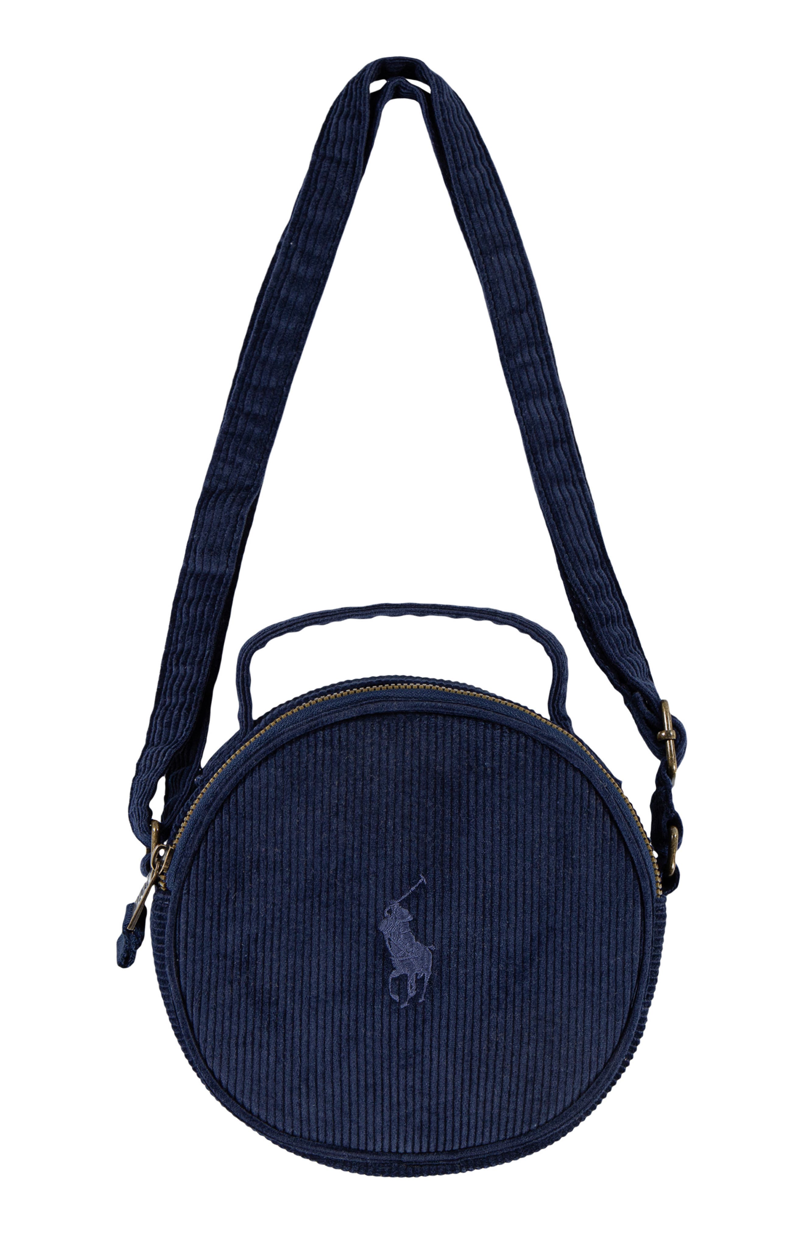 Ralph Lauren Kids' Corduroy Top Handle Bag, Alternate, color, 