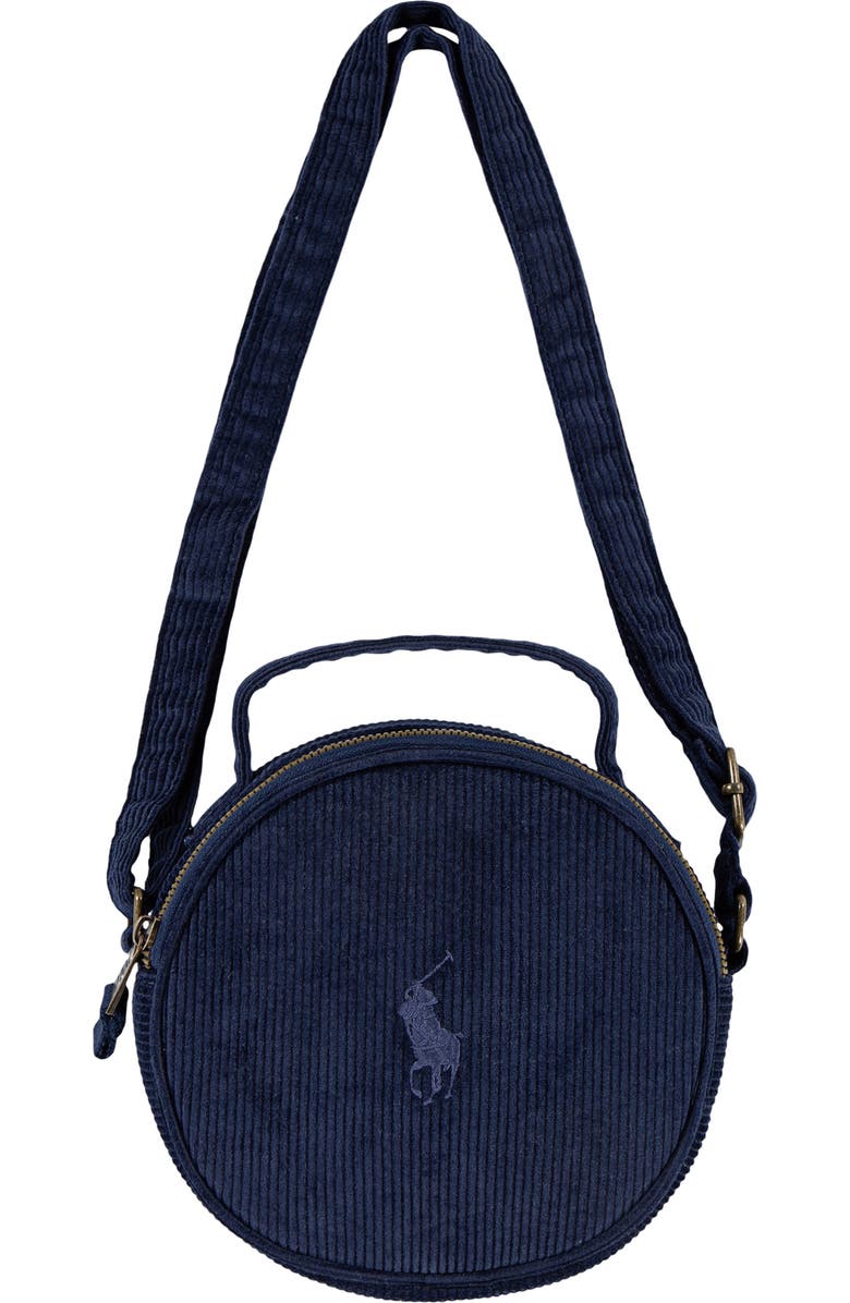Ralph Lauren Kids' Corduroy Top Handle Bag, Alternate, color,