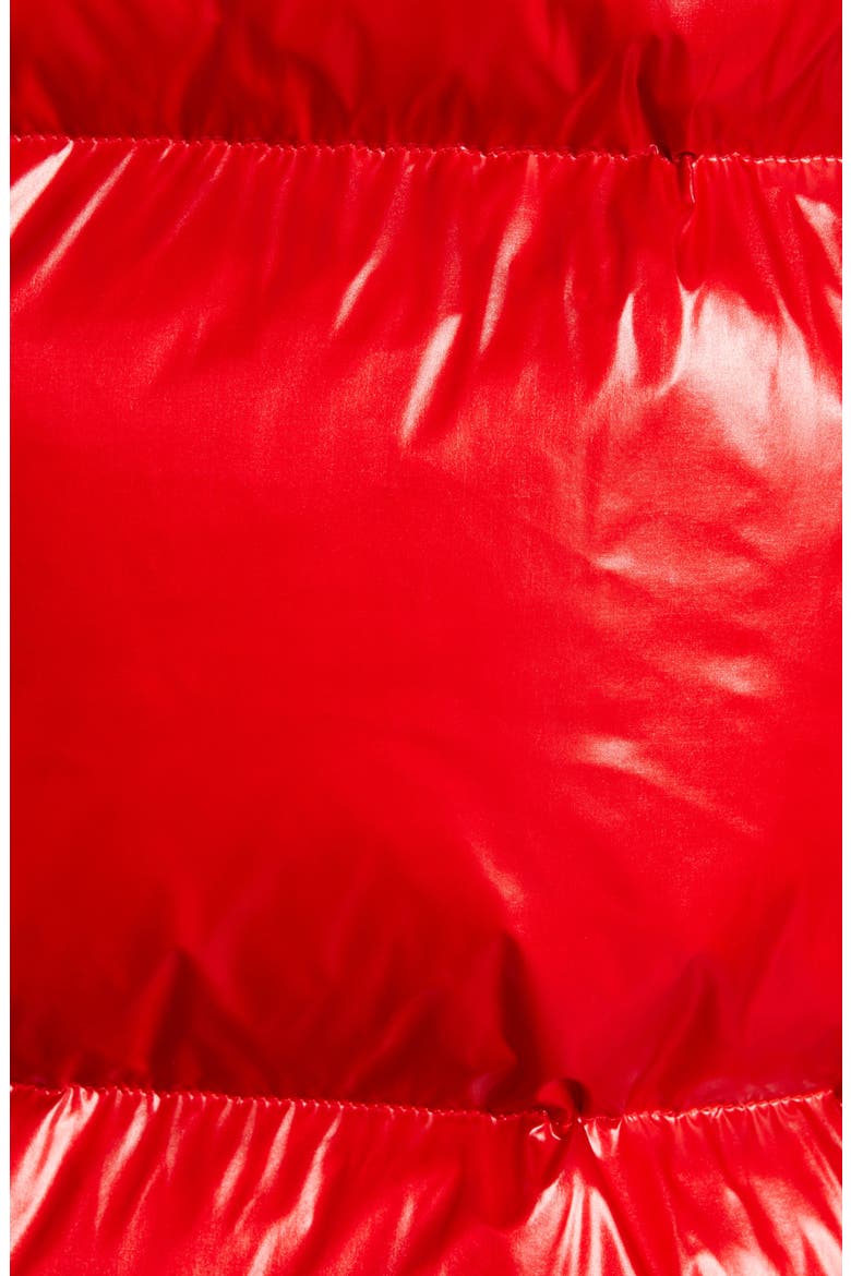 Alquippa Water Repellent Puffy Down Coat, Alternate, color, MARINE SCARLET