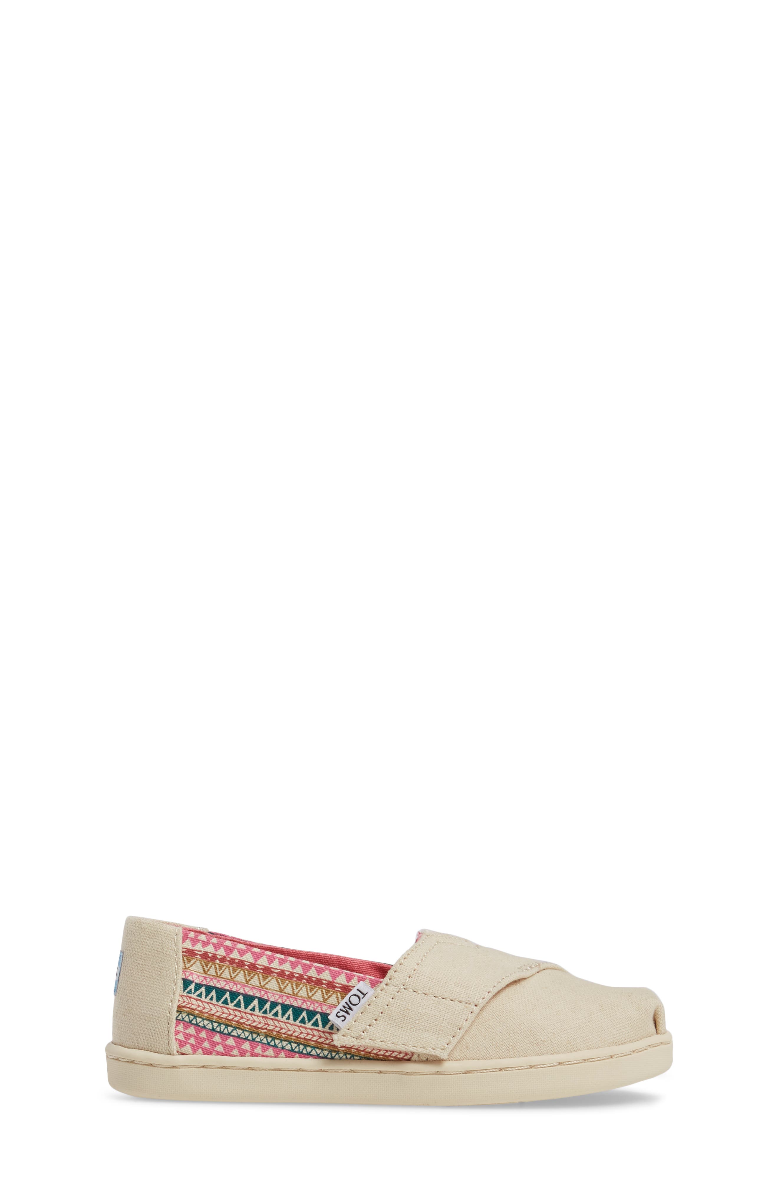 Alpargata Classic Print Slip-On, Alternate, color, NATURAL HEMP