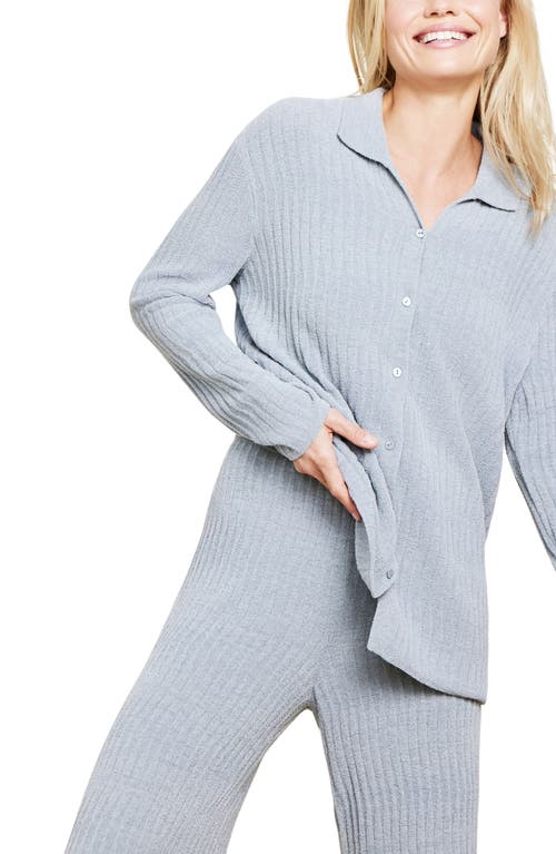 Barefoot Dreams ® Cozychic® Ultra Lite® Wave Rib Lounge Pants In Moonbeam