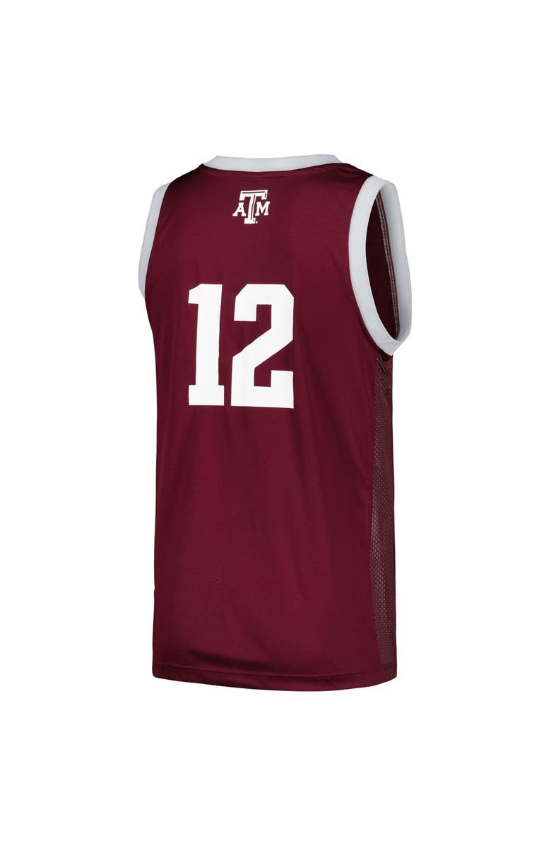 adidas Men's adidas #12 Maroon Texas A&M Aggies Team Swingman Jersey, Alternate, color, Maroon