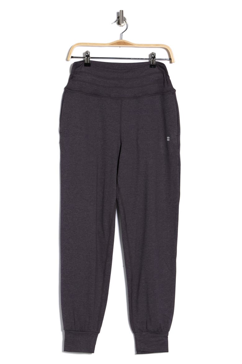 Gaia Long Pocket Joggers, Alternate, color, URBAN GREY MARL